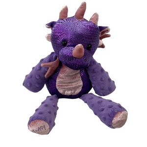 Scentsy Buddy Snap Dragon Purple Aromatherapy Plush Disney Minnie Love Scent Pak